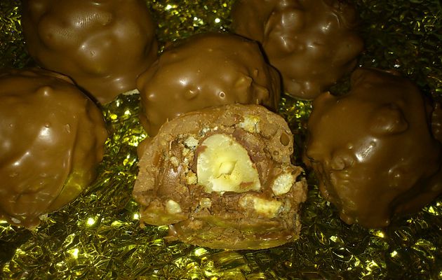 Bouchées façon "Ferrero Rochers"