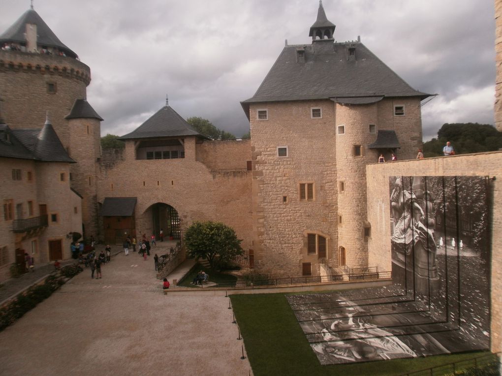 Chateau de Malbrouck accueillant l'expo de Robert Doisneau