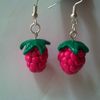 Fimo : framboises et mûres