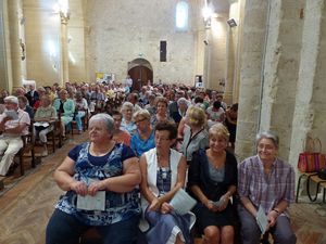 La fête des jubilaires en l'église Notre Dame de Sérignac