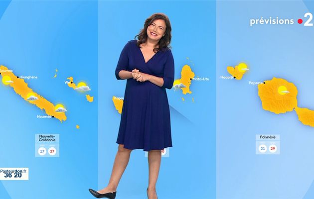 Anaïs Baydemir Météo France 2 le 09.10.2021