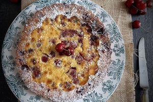 Mon clafoutis grand-mère aux cerises 