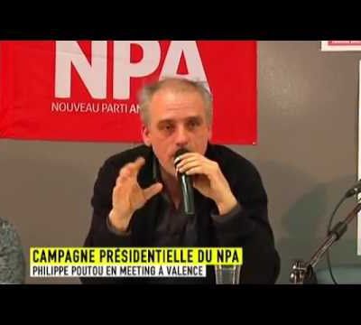 Meeting de Philippe Poutou à Valence