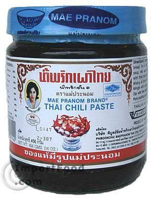Recherche Thai Chili Paste !