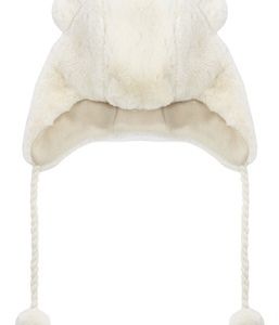Bonnet fourrure "nounours"