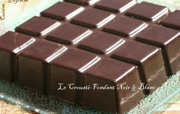 ^^Crousti-fondant Noir & Blanc^^