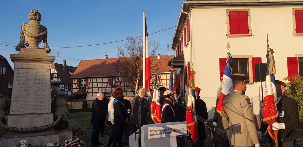 Journée commémorative des combats et de la libération des villages de Widensolen, Urschenheim et Jebsheim 