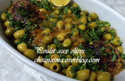 Poulet aux olives