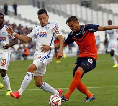 Montpellier refroidi la fête au Vélodrome.