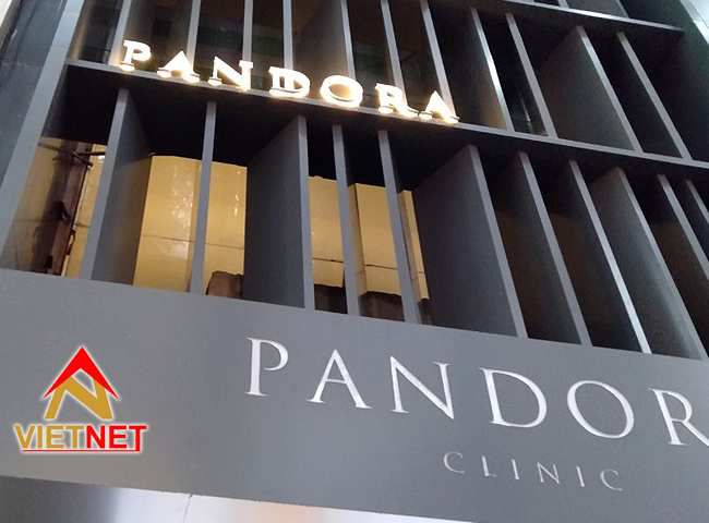 Bảng hiệu quảng cáo đẹp Tiệm Trang Sức Pandora Việt Nam