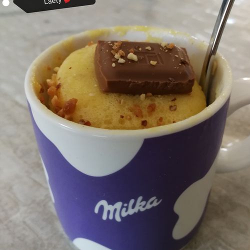 MugCake Milka - La cuisine de Laëty