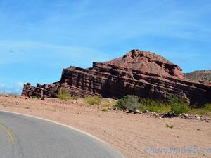 Quebrada de las Conchas - LosCastillos, Argentine en camping-car