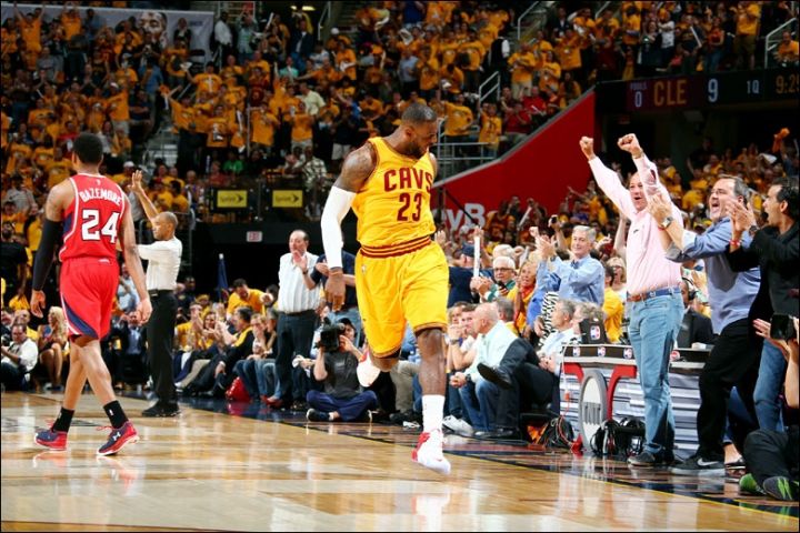 LeBron James, un spin-move savoureux