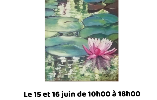 Exposition de l'atelier des artistes, Lavalette, juin 2024