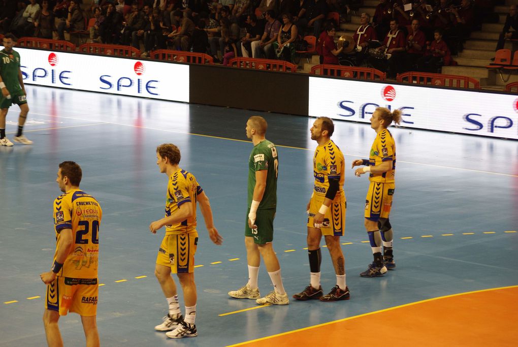 Match de Handball du 30 mars 2012 au Parnasse à Nîmes - Un match sous haute tension...