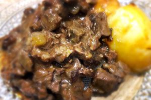 Goulash à la bière à la cocotte minute 