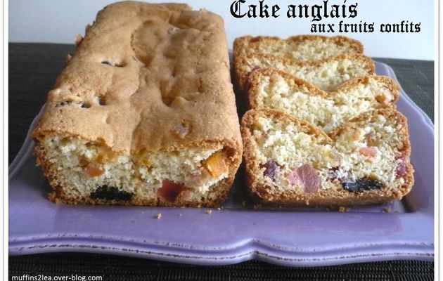 Cake anglais aux fruits confits