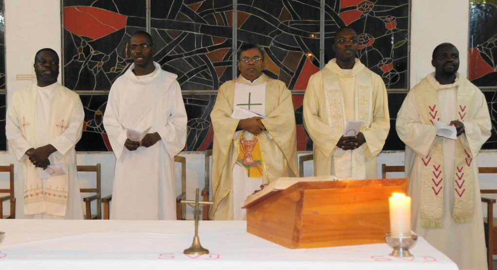 Les confrères de la Province Togo/Bénin réunis en Assemblée Provinciale du 25 au 28 janvier 2011