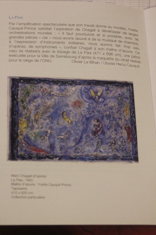 CHAGALL DE LA PALETTE AU MÉTIER (MUba de Tourcoing)