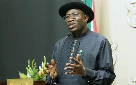 Le président Goodluck Jonathan