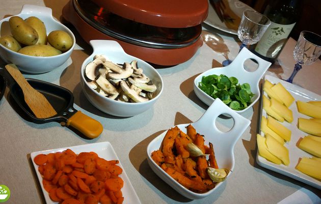 Legumes pour raclette vegetarienne