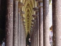 La visite de l'abbaye