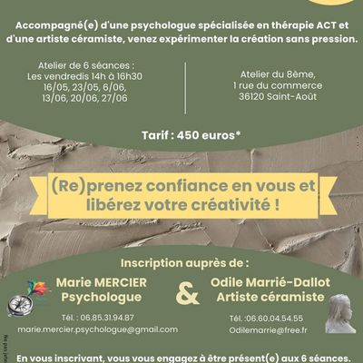 Atelier " Osez créer"  Pleine conscience.
