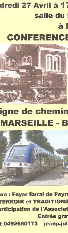 Ligne Marseille-Briançon : invitation à une conférence
