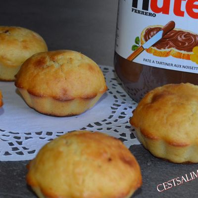 Muffins coeur de Nutella®