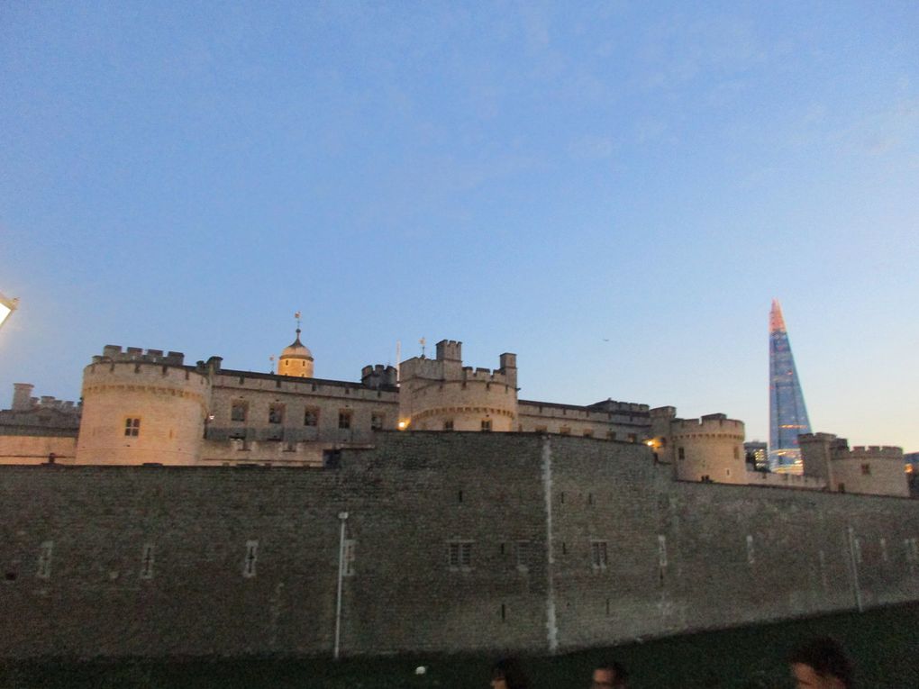 Londres au couché du soleil.