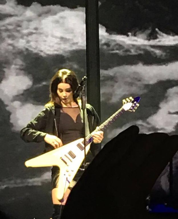 Lana Del Rey en live au Value City Arena du Schottenstein Center de Colombus, dans l'Ohio (23/01/2018)