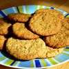 Cookies flocons d'avoine et caramel 