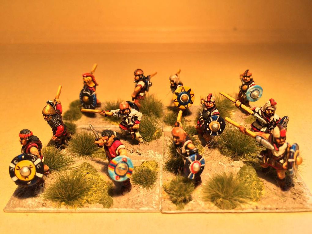 Ancient Spanish Javlinmen  --  Corvus Belli Miniatures