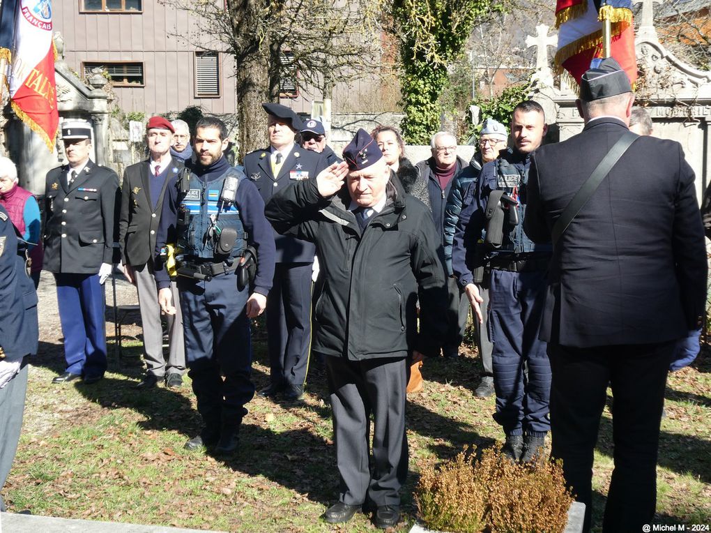 Cérémonie en hommage à André Esprit, jeudi 7 mars 2024 à St Roch