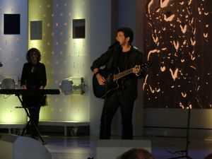 Patrick BRUEL en répétition au Studio Gabriel (19/03/2013)