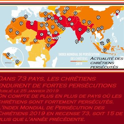 Recensement en cours des victimes de persécution religieuse dans le monde