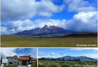Cotopaxi, majestueux volcan de la cordillère des Andes
