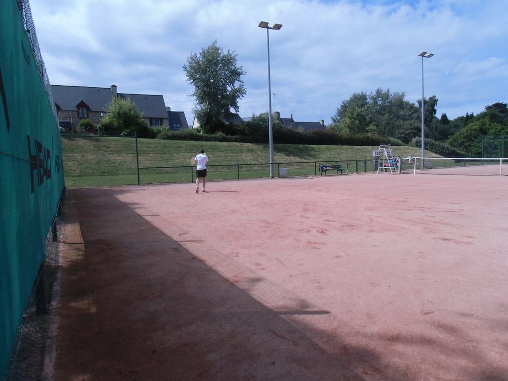 Le match de Martin à Dinard. 