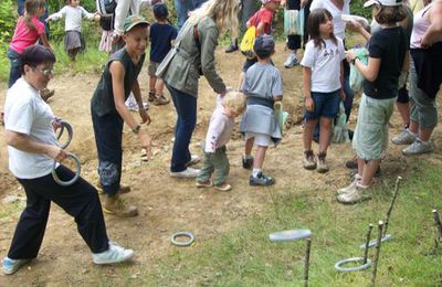 Jeux des cerceaux et des flêchettes Dimanche 12 juillet 2008