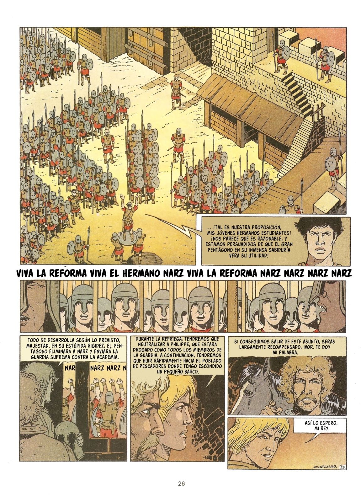 Ivor, Una historia de la Revista Tintín