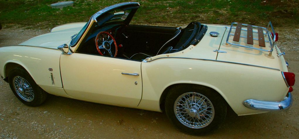 De l'ébénisterie automobile sur une Triumph Spitfire Mk3