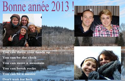 Bonne année !