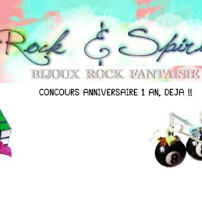 CONCOURS : Rock&Spirit fête ses 1 an !!!!