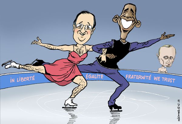 Hollande Obama : la lune de miel !