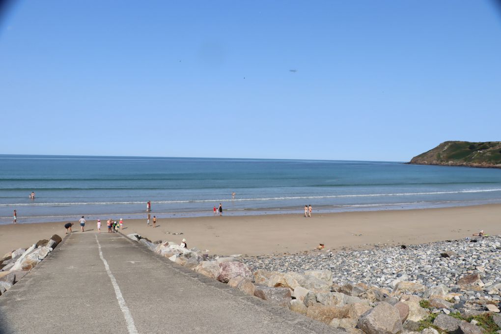 Dielette, son port- Sciotot, sa plage et Le Rozel ,son église