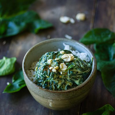 Poêlée d'épinards au curry 