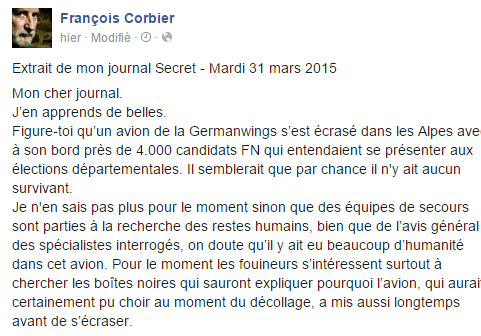 CORBIER LE MISEREUX DE L'HUMOUR