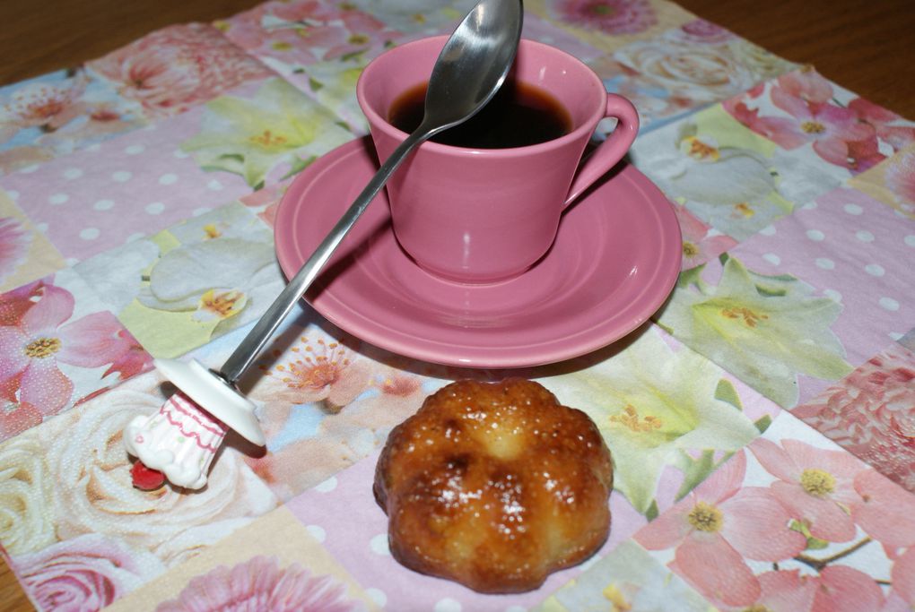 Charlottes Cannelées vanille et amandes