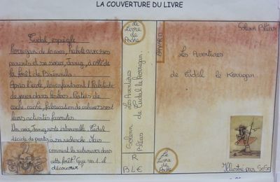 Les couvertures de romans réalisées par les 6èmes