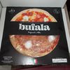 Pizza Bufala perfekt schmelzender Mozzarella Di Latte di Bufala